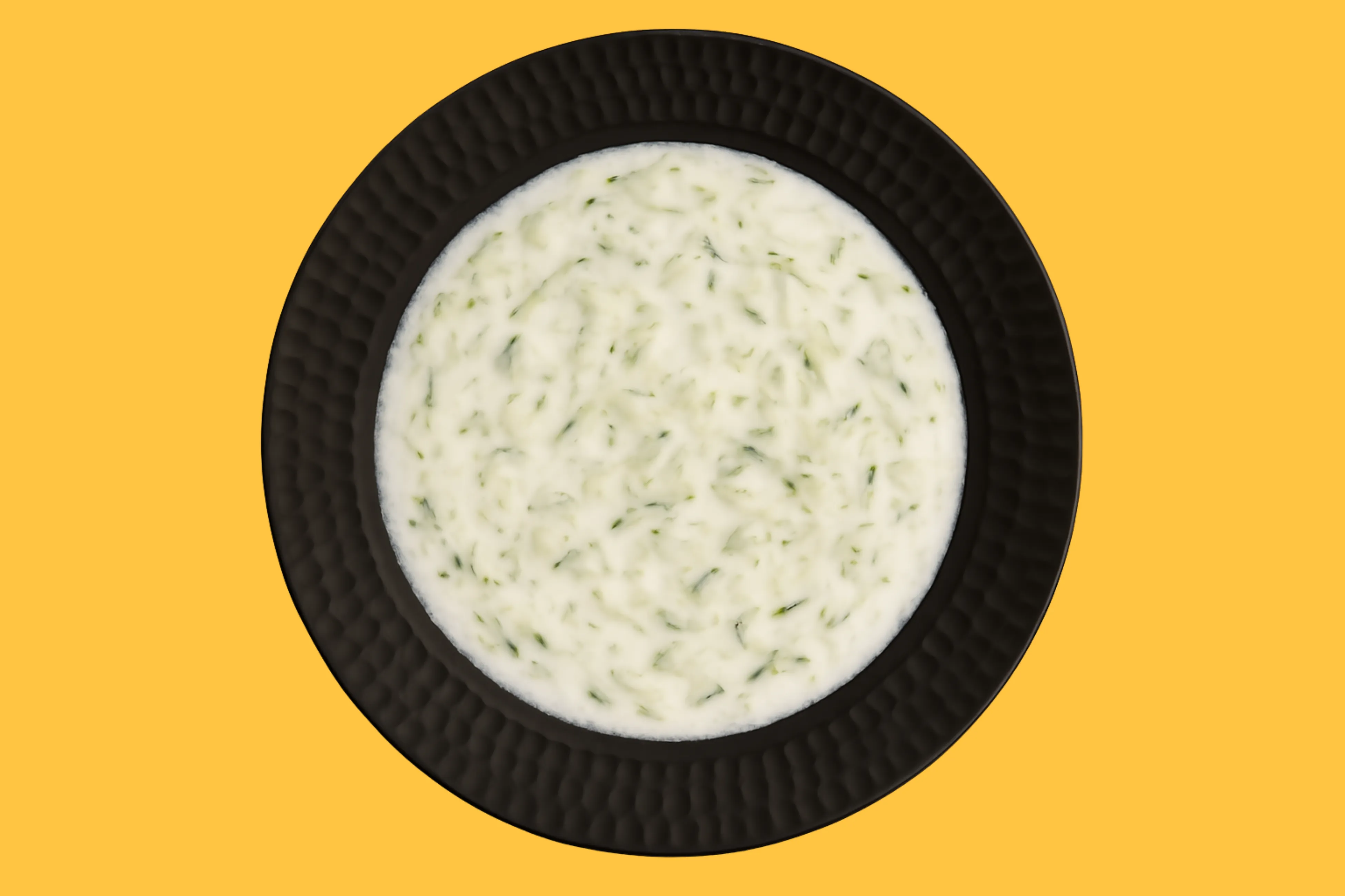 سلطة خيار بالزبادي